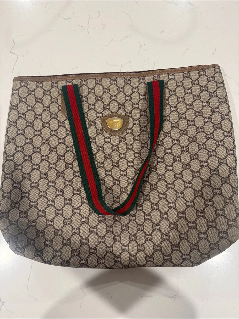 Gucci plus tote from the 1980s